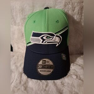 Seattle Seahawks New Era NFL sideline Flexfit hat ML